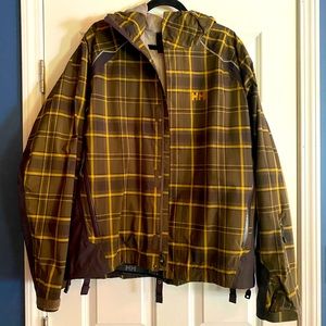 Helly Hansen Hooded Shell Jacket, size Large.